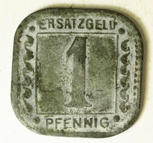GERMANY (Ludwigshafen am Rhein) 1 Pfennig 1918 - Zinc - Notgeld - F/VF - 2764 - Picture 1 of 2