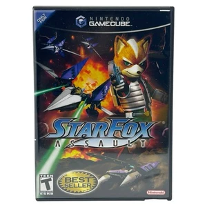 Star Fox: Assault (Nintendo GameCube, 2005) Auténtico Estuche e Insertos de Juego - Imagen 1 de 3