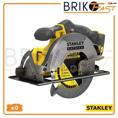 STANLEY FATMAX V20 SFMCS500 Sega Circolare 18V + disco 165mm Solo Corpo no batt. - Immagine 1 di 4