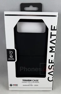 CaseMate Tough Case Series Motorola Razr 2023 Black 12 Foot Drop Protection - Picture 1 of 8