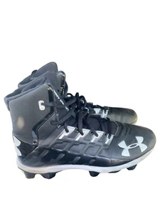Under Armour Boy's Renegade RM Football Shoe Black  5.5Y  - Picture 1 of 7