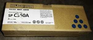 Genuine Ricoh 408181 SPC360A Cyan Toner Cartridge Ricoh/Savin/Lanier SP C360DNW - Picture 1 of 2