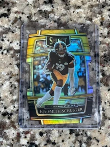 2021 Panini NFL Select DieCut Black/Gold JuJu Smith-Schuster Steelers - Picture 1 of 1