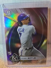 Bobby Witt Jr 2022 Bowman Platinum Rookie Card RC #51 Kansas City Royals H1