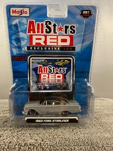 Maisto All Star 1:64 scale 1960 Ford Starliner in factory sealed blister pk 2008 - Picture 1 of 12