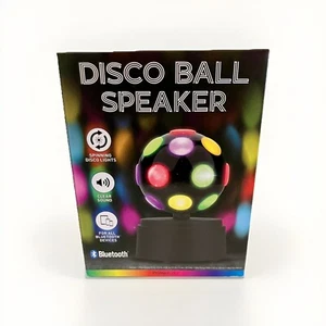 Bluetooth Disco Ball Speaker Prime Audio New - Picture 1 of 4