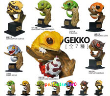 Pet Gekko Wall Lizard Reptilia Phelsuma Action Figures Animal Model Collect Gift