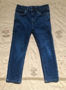 Hanna Andersson Slim Fit Dark Wash Jeans, Size 120 - Picture 1 of 3
