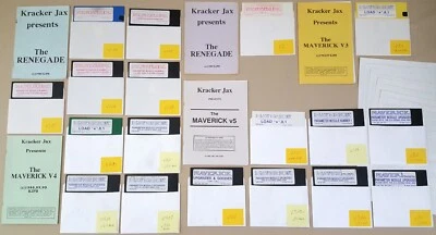 Software de copia de seguridad KRACKER JAX RENEGADE 1 & 2 MAVERICK 3 4 5 para Commodore 64 128D Foto 1 de 4