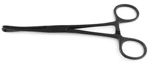 Mini Pinzas Pennington Negro 6 pulgadas Herramienta de Piercing Ranurada - Imagen 1 de 2