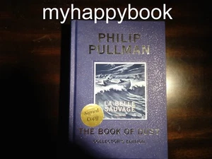 SIGNED The Book Of Dust La Belle Sauvage by Philip Pullman Collector's Edition - Imagen 1 de 3