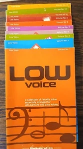 Singspiration - LOW VOICE (Set di 10) - alto, baritono, basso - spartiti libro - Foto 1 di 23