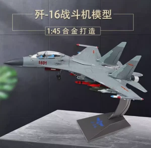 1:45 46 cm China J-16 aereo da combattimento jet pressofuso aereo militare modello - Foto 1 di 14