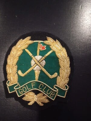 Parche grueso vintage de escudo de palos de golf grueso para bolsa de golf-suéter-chaqueta Foto 1 de 4