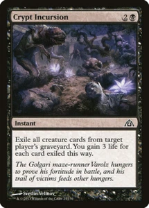 1 x Crypt Incursion - Dragon's Maze - LP - Magic The Gathering - MTG - Picture 1 of 1
