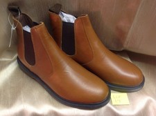OakTrak Winterhill Mens Leather Office Suit Slip On Dealer Chelsea Boots