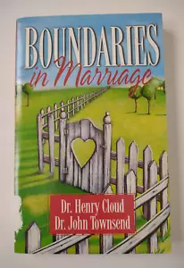Boundaries in Marriage paperback book Dr. Henry Cloud Dr. John Townsend 1999 - Picture 1 of 8