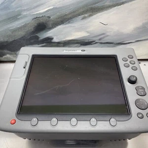 Raymarine E120 GPS Chartplotter Untested. AS IS - Foto 1 di 4
