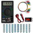 7 Fn Digital Multimeter AC DC Voltage Volt 10 Amp Current Resistance Ohm Meter