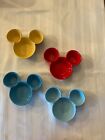 Rare lot de 4 boissons en porcelaine céramique pour vaisselle Disney Mickey souris