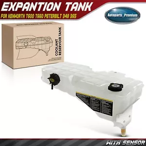 Tanque de desbordamiento de refrigerante de alta resistencia para Kenworth W900 T600 T660 Peterbilt 2008-2022 - Imagen 1 de 8