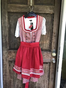 New w/tags Glory Star XXL Classic 3 pc Dress Bavarian Milkmaid Oktoberfest - Picture 1 of 5