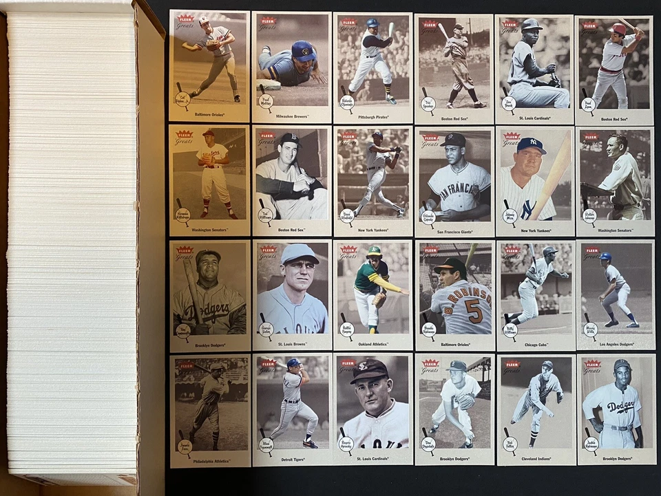 2002 Fleer Greats of the Game - Baseball Cards - Complete Your Set - You U Pick - Image 1 of 1
