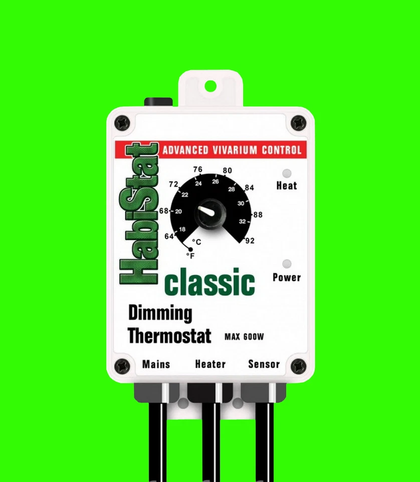 Terrarium Zubehör 🐟 HabiStat Dimmer Thermostat 600 W 🐟 Beleuchtung Reptilien
