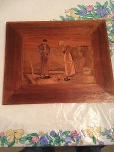 Vintage Inlaid Picture - Picture 1 of 8