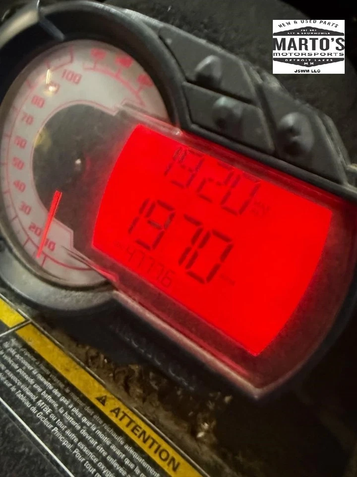 OEM ARCTIC CAT 2009-2010 CROSSFIRE CFR 800 1000 F8 F6 EFI SP LCD MEDIDOR DIGITAL Foto 1 de 4