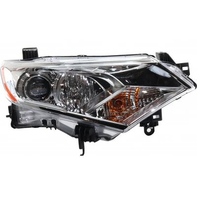 Conjunto de faros para Nissan Quest 2012 lado del pasajero con bombillas CAPA Foto 1 de 4