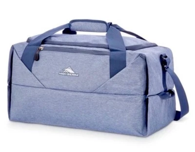 High Sierra 50L Small Packable Travel Duffel Bag Grey Indigo Blue w/ Handles NWT - Image 1 of 4