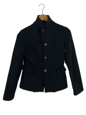 COMME des GARCONS AD2012/Chaqueta Polyester Shrinkage 3B/XS/Poliéster/Negro/Liso/ Foto 1 de 4