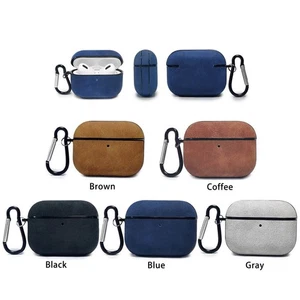 For Airpods Pro 2 3 4 PU-Leather Texture Full-Body Protective Headphone Case - Bild 1 von 18
