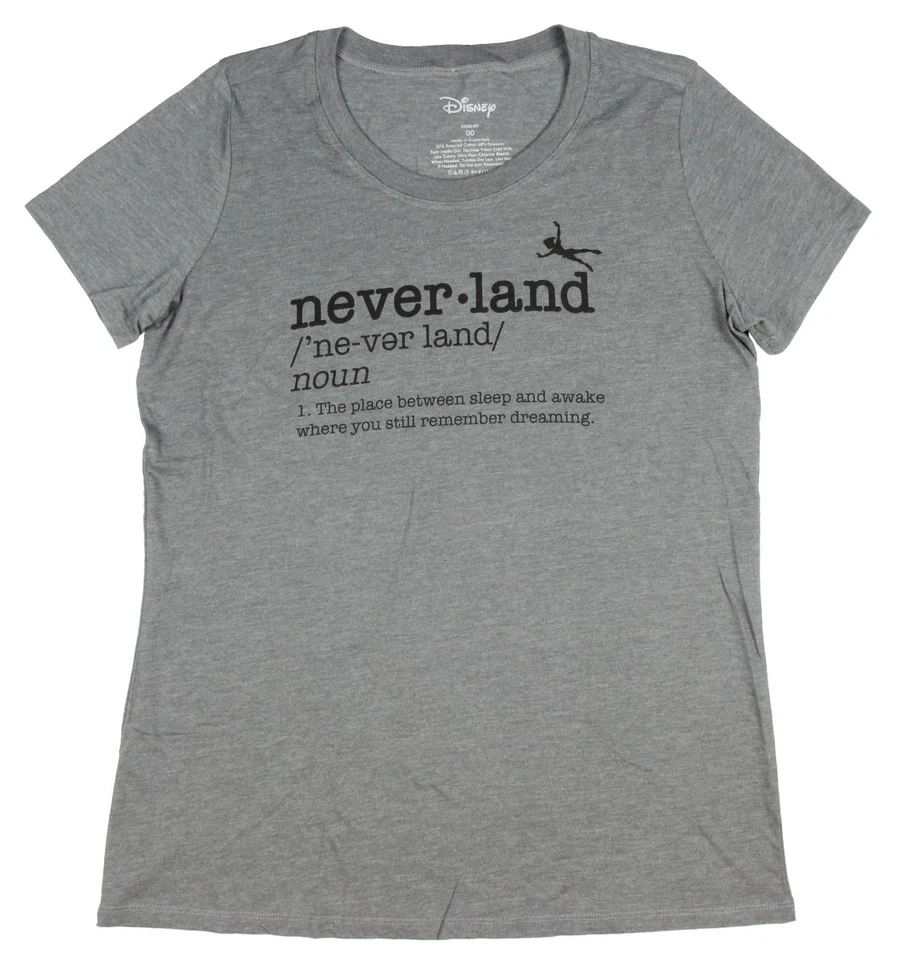 Disney Peter Pan Neverland Women's Plus Size T-shirt 0 843437189371-Dup NO SEND - Image 1 of 1