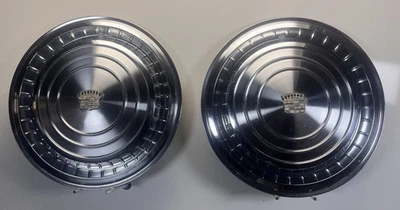 Par de tapacubos tapacubos cubierta rueda Cadillac Deville Fleetwood 1960 15" Foto 1 de 4