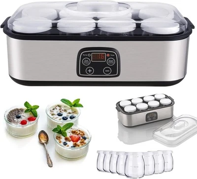 Motore Yogurt Probiotico - Macchina Yogurt Controllo Temperatura e Tempo Regolabile - Immagine 1 di 4