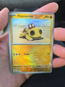 Hippopotas (Poke Ball Pattern) 052/131 Sv: Prismatic Evolutions Holo - NM - Picture 1 of 3