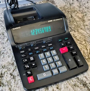 Casio FR-2650TM Druck Taschenrechner getestet Beschreibung lesen - Bild 1 von 7