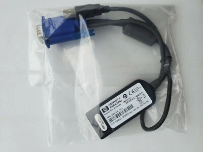 HP KVM USB Interface Adapter Cable, 336047-B21, Spare Part No: 396633-001 - Bild 1 von 3