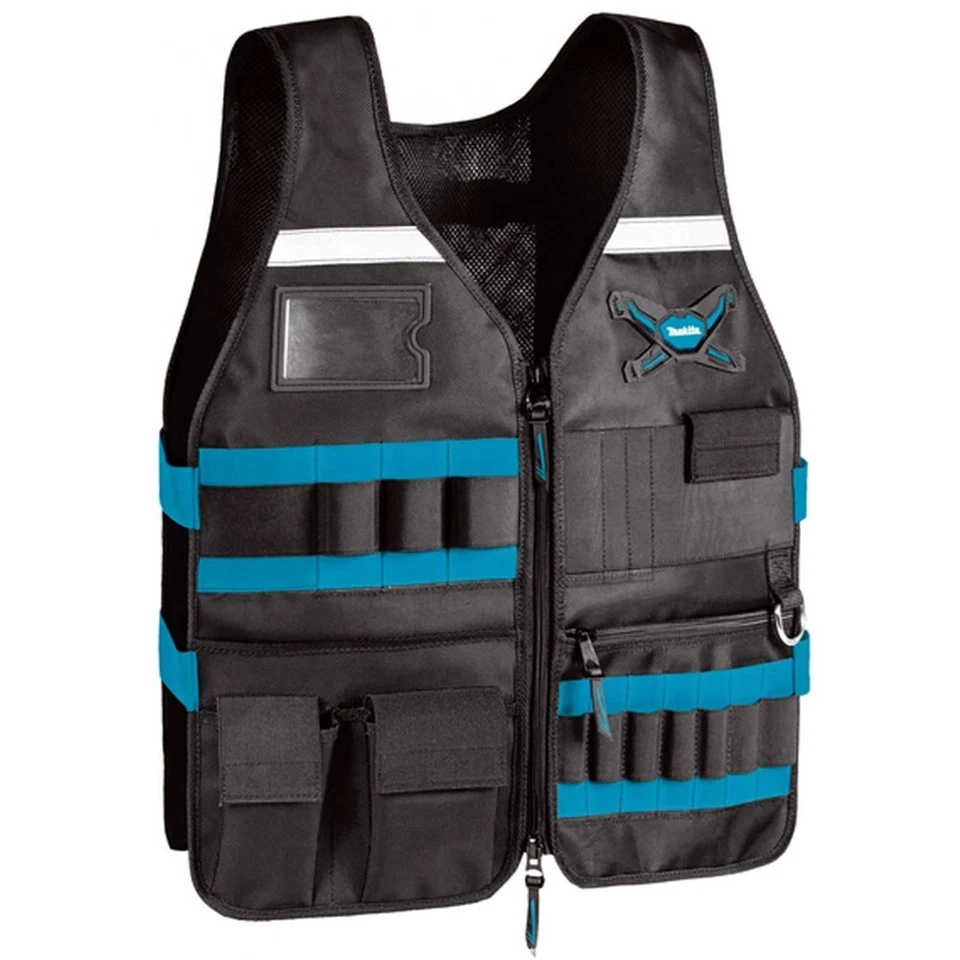 Makita E-15609 Tool Vest Worker's Organizer Tools Holders Adjustable Pockets - Image 1 of 1