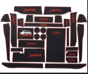 Cup Holder Console Door Pocket Insert Liner Accessories For Ford F150 2015-2020 - Picture 1 of 1