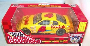 1:24 1998 RACING CHAMPIONS #4 KODAK PELÍCULA DORADA MONTE CARLO SS BOBBY HAMILTON SIN USAR, EN CAJA - Imagen 1 de 4