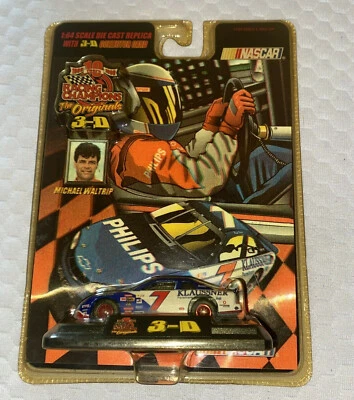 Car 1:64 Diecast NASCAR 1999 RC 3D lenticular Michael Waltrip Chevy Philips NEW - Image 1 of 2