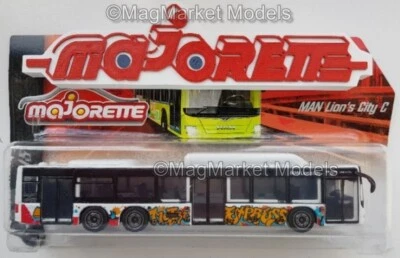 MAJORETTE · MAN LION'S CITY C BUS · METRO EXPRESS · BRAND NEW IN SEALED PACK - Image 1 of 3