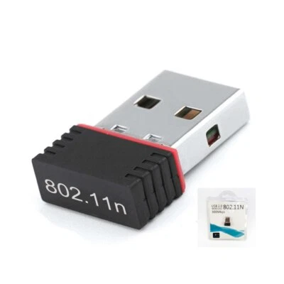 1PCS Mini Wireless 150Mbps USB2.0 Adapter WiFi 802.11b/g/n 150M Network Lan Card - Image 1 of 4