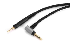 Replacement Audio nylon Cable For KRK KNS8400 KNS6400 Studio HEADPHONES - Picture 1 of 5