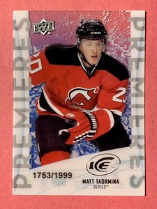 2010-11 Upper Deck Ice #64 - Matt Taormina /1999 New Jersey Devils Hockey Card