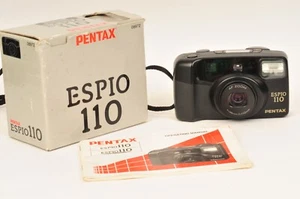 Pentax Espio 110 Compact 35mm Full Function Film Camera with Box & Manual - Picture 1 of 9