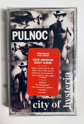 Pulnoc City of HysteriaCassette Tape SEALED It's Dangerous Strange HTF OOP NOS - Image 1 of 4